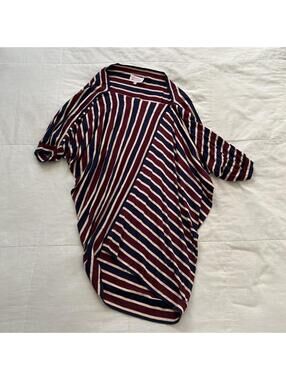 Y2K Vivienne Westwood Red Label Striped Draped Tunic Top Size 2 Japan